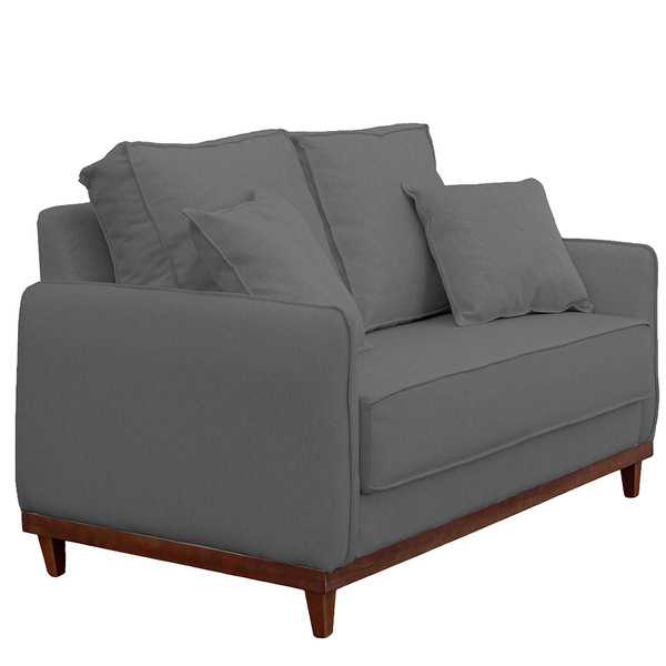 Sofá 2 Lugares Sala De Estar Recepção Luxo Conforto Benny 140