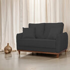 Sofá 2 Lugares Sala De Estar Recepção Luxo Conforto Benny 140