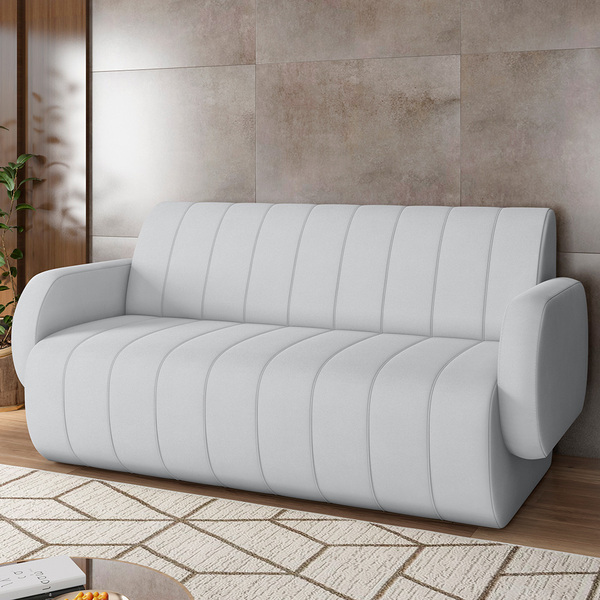 Sofá 2 Lugares Sala Living Orgânico 168cm Fávara K01 Veludo C