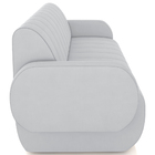 Sofá 2 Lugares Sala Living Orgânico 168cm Fávara K01 Veludo C