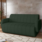 Sofá 2 Lugares Sala Living Orgânico 168cm Fávara K01 Veludo V