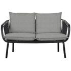 Sofá 2 Lugares Seiva Rivatti 123,5 (largura) Em Polipropileno