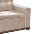 Sofá 2 Lugares Serrano Veludo Marfim