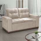 Sofá 2 Lugares Serrano Veludo Marfim