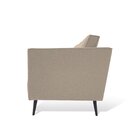 Sofá 2 Lugares Tecido Poliéster Fun Bege