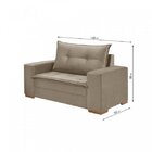 Sofá 2 Lugares Trevizo  Bege