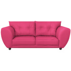 Sofá 2 Lugares Tulipa Sintético - Doce Sonho Móveis - Pink