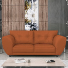 Sofá 2 Lugares Tulipa Suede - Doce Sonho Móveis - Terracota