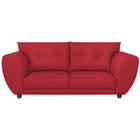 Sofá 2 Lugares Tulipa Suede - Doce Sonho Móveis - Vermelho