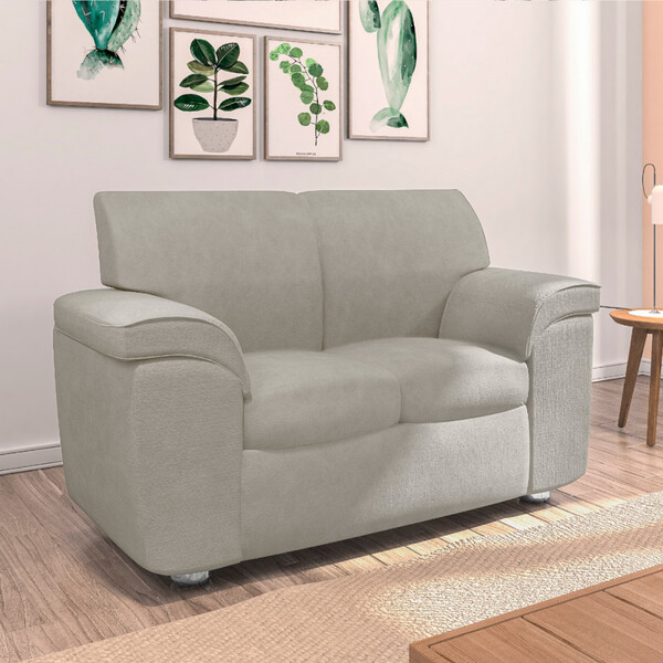 Sofá 2 Lugares Veloplus 158cm Gales Estofados Liberati