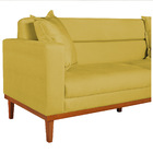 Sofá 2 Lugares Viena Suede - Amarena Móveis - Amarelo