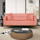 Sofá 2 Lugares Viena Suede - Amarena Móveis - Coral