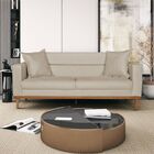 Sofá 2 Lugares Viena Suede - Doce Sonho Móveis - Bege