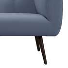 Sofá 2 Lugares Zap Daf Mobiliário Azul Jeans