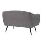 Sofá 2 Lugares Zap Daf Mobiliário Cinza