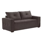 Sofá 3 E 2 Lugares 200cm M140 Martins Estofados Suede/marrom