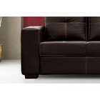 Sofá 3 E 2 Lugares Em Tecido Laminado Sintético Em Pvc Na Cor