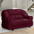 Sofá 3 E 2 Lugares Vermelho Barcelona