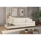 Sofá 3 Lugar Paineiras  Bege Claro