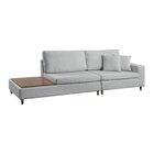 Sofá 3 Lugar Paineiras  Cinza