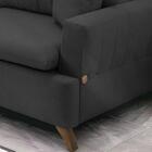 Sofa 3 Lugares 180 Cm Eron Linho Vazzano