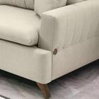 Sofa 3 Lugares 180 Cm Eron Linho Vazzano