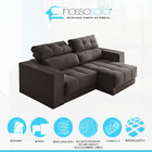 Sofá 3 Lugares 180 Cm Mola Ensacada Retrátil Reclinável D28 V