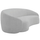 Sofá 3 Lugares 180cm Orgânico Luxo Recepção Amore Linho - Doc