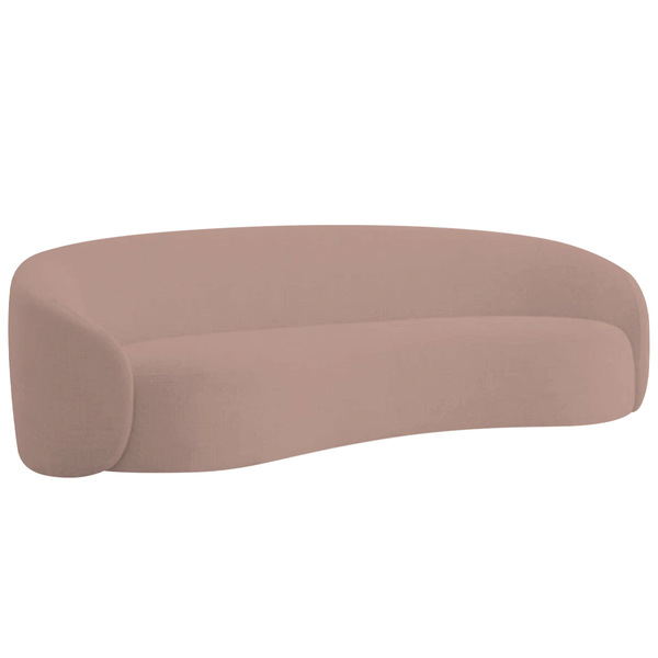 Sofá 3 Lugares 180cm Orgânico Luxo Recepção Amore Linho - Doc