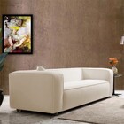 Sofá 3 Lugares 180cm Orgânico Luxo Recepção Cecília Linho - A