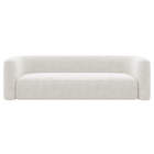 Sofá 3 Lugares 180cm Orgânico Luxo Recepção Melina Bouclé - D