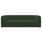 Sofá 3 Lugares 180cm Orgânico Luxo Recepção Melina Linho - Do