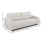 Sofá 3 Lugares 184cm Capella Herval