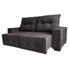 Sofá 3 Lugares 190 Cm Retrátil Molas Bonnel Reclinável D28 Es