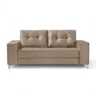 Sofá 3 Lugares 198cm Topázio  Bege