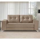 Sofá 3 Lugares 198cm Topázio  Bege