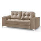 Sofá 3 Lugares 198cm Topázio  Bege