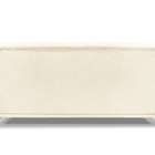 Sofá 3 Lugares 2,00 M Linho Pérola Com Pés De Madeira E 2 Alm