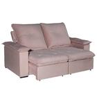 Sofá 3 Lugares 2,00m Retrátil E Reclinável Venus Bom Pastor