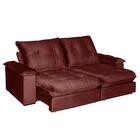 Sofá 3 Lugares 2,10m Retrátil E Reclinável Zyan Bom Pastor