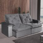 Sofá 3 Lugares 2,30m Retrátil E Reclinável Canyon Bom Pastor