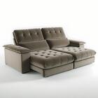 Sofá 3 Lugares 2,30m Retrátil E Reclinável Girona Bom Pastor