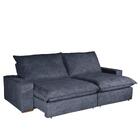 Sofá 3 Lugares 2,30m Retrátil E Reclinável Lazzio Bom Pastor