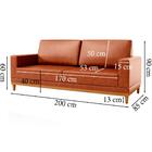 Sofa 3 Lugares 200 Cm Crons Corano Vazzano