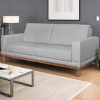 Sofa 3 Lugares 200 Cm Crons Linho Vazzano