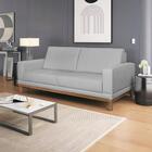Sofa 3 Lugares 200 Cm Crons Linho Vazzano
