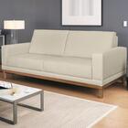 Sofa 3 Lugares 200 Cm Crons Linho Vazzano