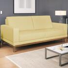 Sofa 3 Lugares 200 Cm Crons Suede Vazzano
