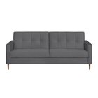 Sofá 3 Lugares 200cm Dior  Chumbo