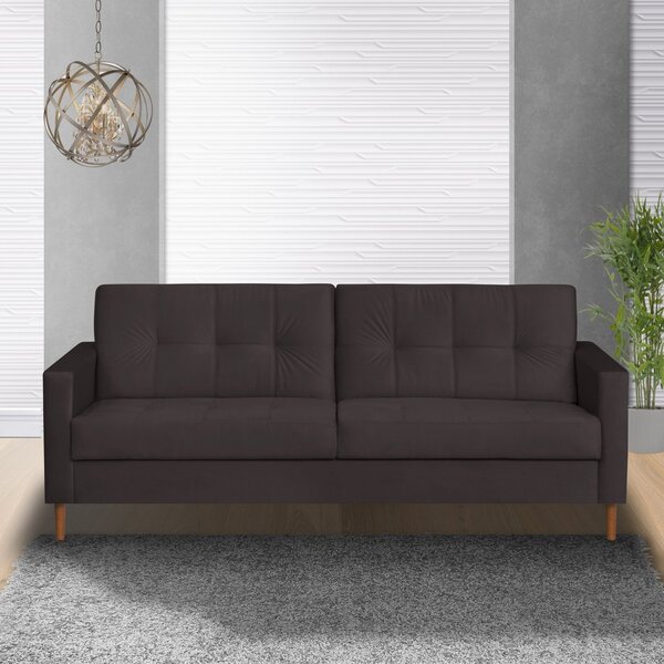 Sofá 3 Lugares 200cm Dior  Marrom